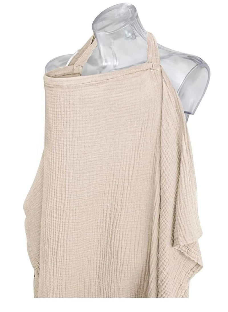 New cotton newborn lactation apron lactation scarf shawl  - Image 5