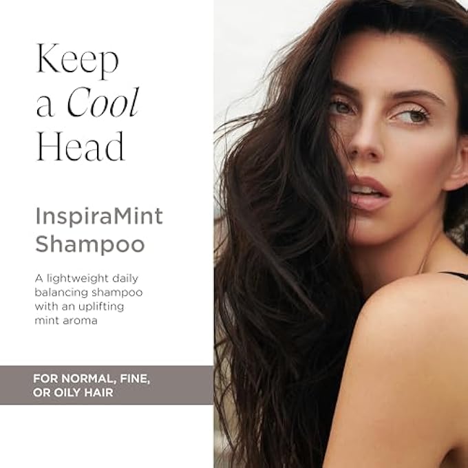 Intelligent Nutrients INSPIRAMINT SHAMPOO, INVIGORATING ORGANIC MINT DAILY SHAMPOO FOR FINE AND OILY HAIR, BALANCING, REFRESHING, COLOR-SAFE, VEGAN, 8.5 FL OZ - Image 2