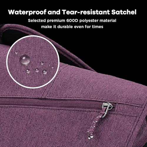 OIWAS Messenger Bag for Women, 17 Inch Laptop Crossbody Bags Men Casual Satchel Shoulder Bag College Travel Office Briefcase - Image 3