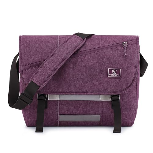 OIWAS Messenger Bag for Women, 17 Inch Laptop Crossbody Bags Men Casual Satchel Shoulder Bag College Travel Office Briefcase - Image 1