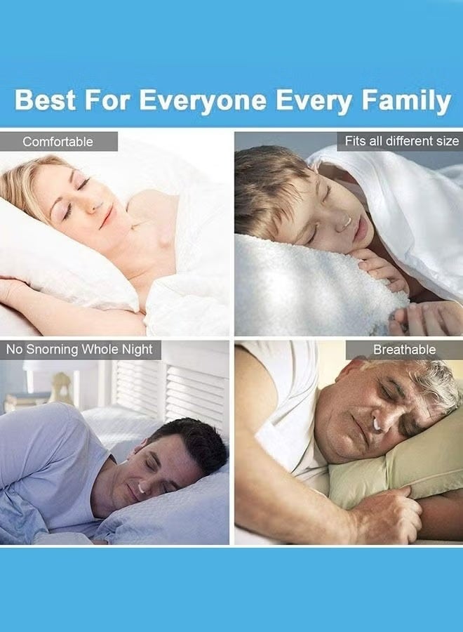 8 Pieces Anti Snoring Devices, Nasal Dilator snoring nose vents Stopper for Travel and Home - Image 5