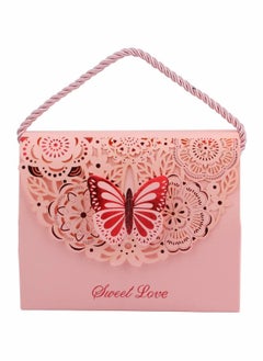 Excefore Decorative Boxes Gift Bags Butterflies with Handle, Wedding Driew Party Favor Bags Paper for Anniversary, Birthday Parties, Baby Shower, Bridal Showers  - Image 5