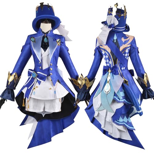 Nuoqi Genshin Impact Focalors Cosplay Costume Furina Cosplay Outfit for Halloween Christmas Parties S - Image 1