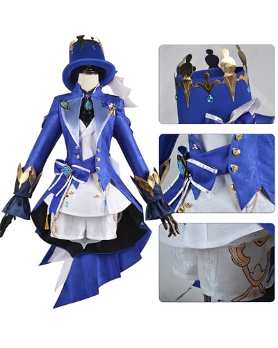 Nuoqi Genshin Impact Focalors Cosplay Costume Furina Cosplay Outfit for Halloween Christmas Parties S - Image 2