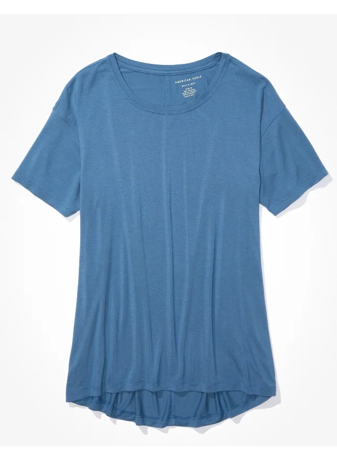 American Eagle AE Soft & Sexy Oversized Crew Neck T-Shirt