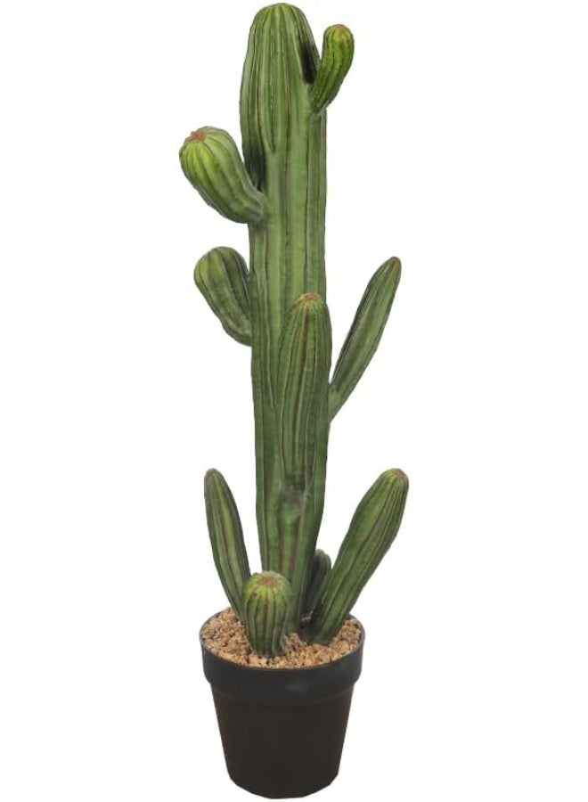 Artificial Cactus Plant, Lifelike Potted Fake Tree, 63cm - Image 1