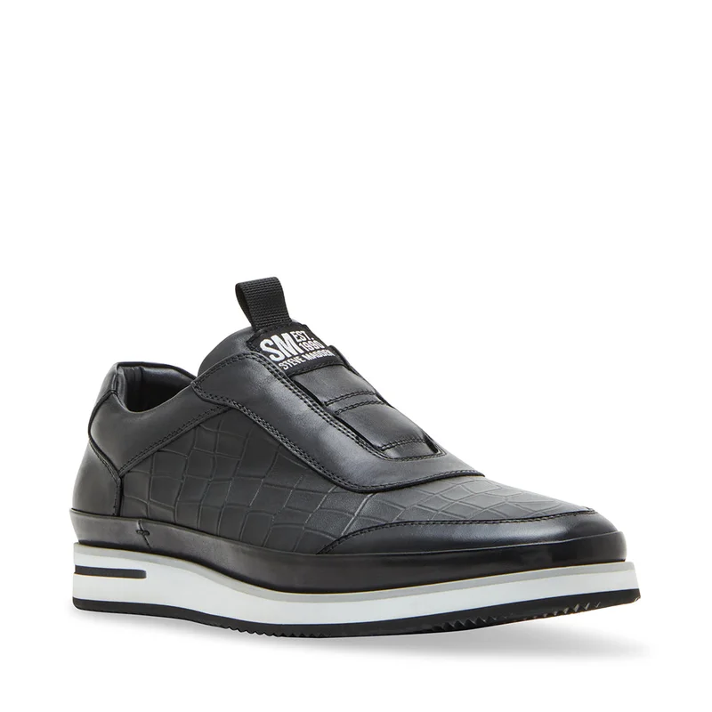 STEVE MADDEN Stealth Textured Slip-On Shoes