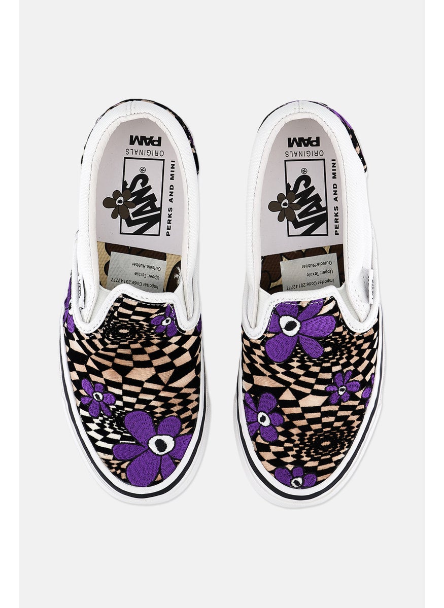 VANS - Women Og Classic Slip On Outdoor Shoes, Purple - Image 1