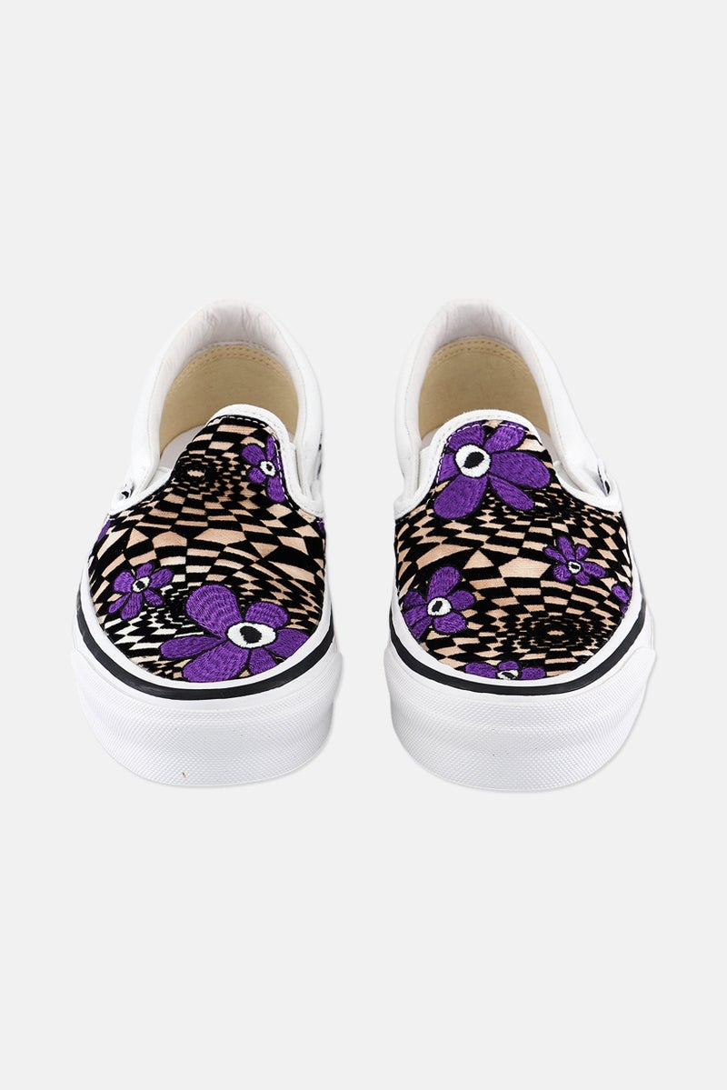 VANS أحذية نسائية أوج كلاسيك سليب أون الخارجية، متعددة الألوان - Image 2