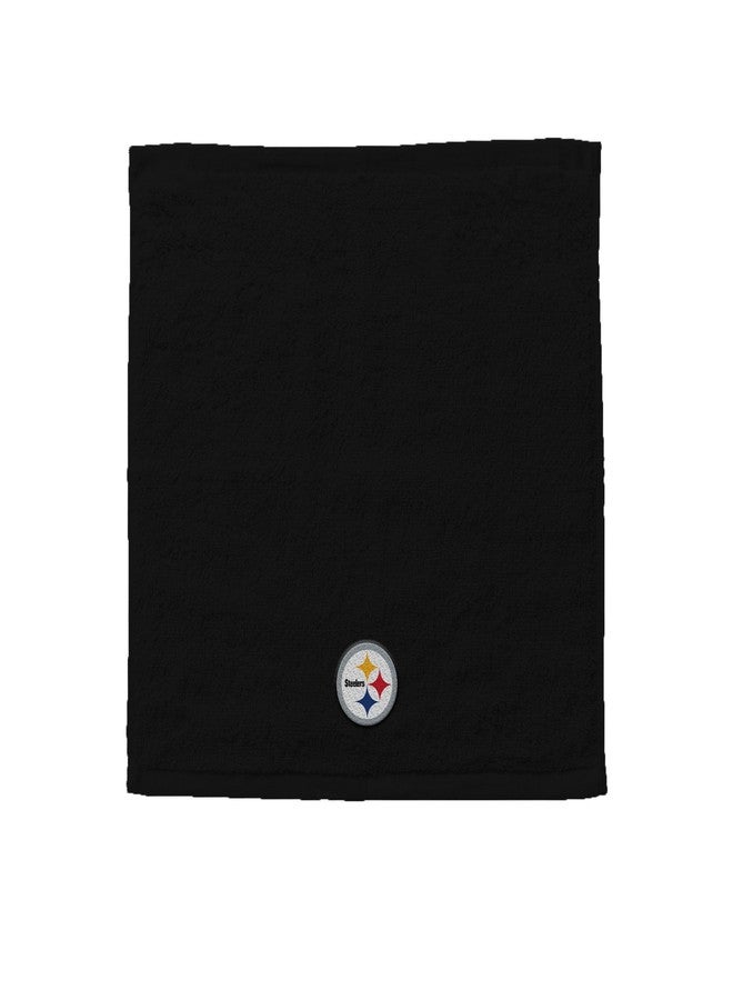 Northwest Pittsburgh Steelers NFL Team Logo Wash Cloth 4 Pack 12 x 12 Inches - Image 1