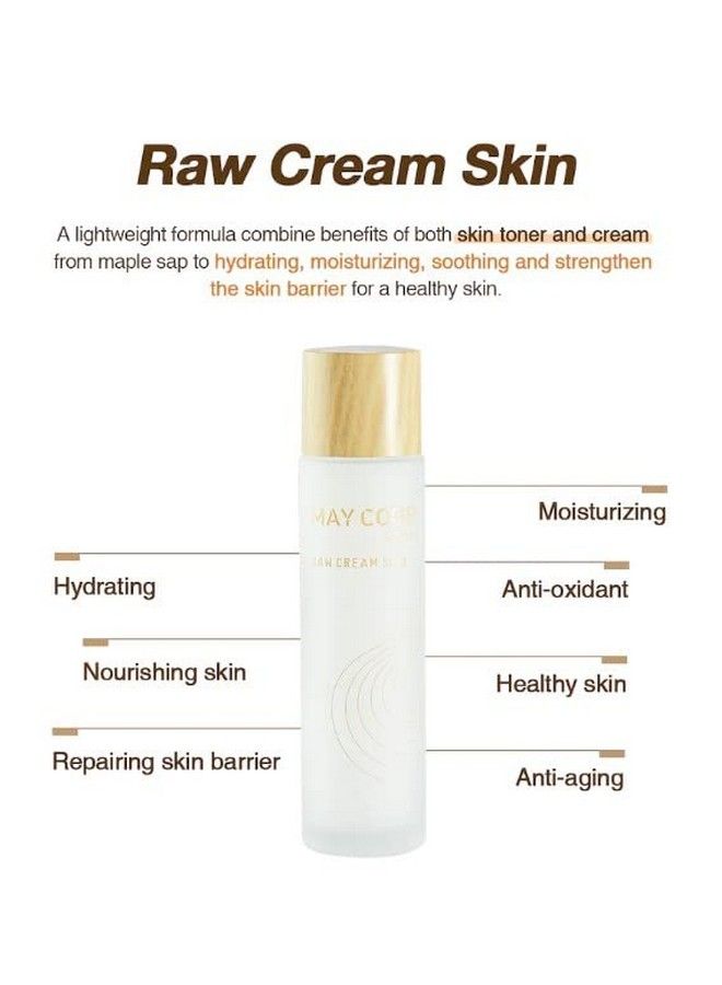 May Coop Maycoop Facial Essence Toner 3.71 Fl. Oz Face Moisturizer Skincare Raw Cream Skin Korean For Dry And Combination Skin Types From Natural Ingredinets Clean Beatuy - Image 4