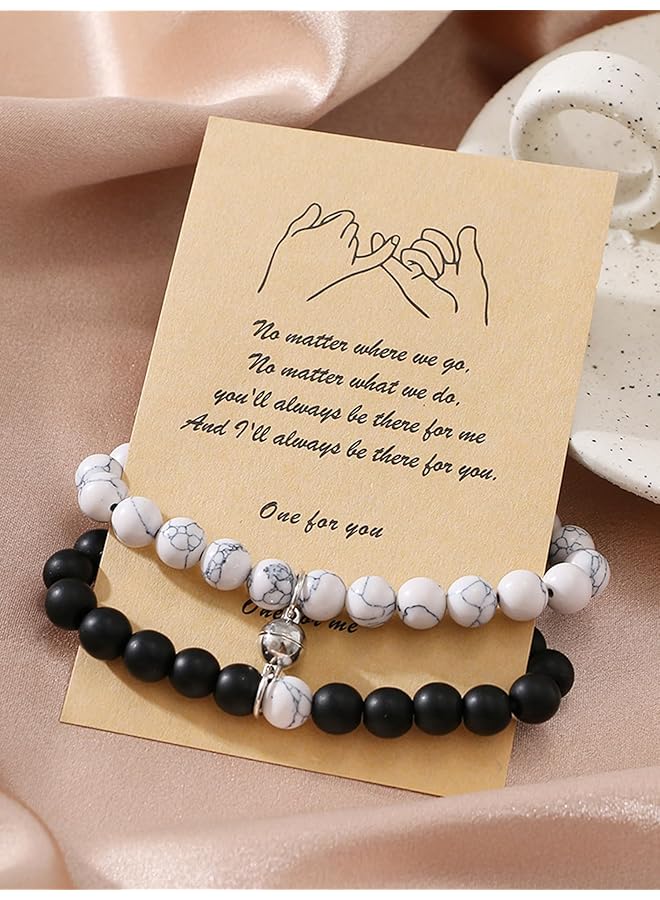 YELLOW CHIMES Multicolor Thread And Bead Bracelet Set Combo For Women - Image 2