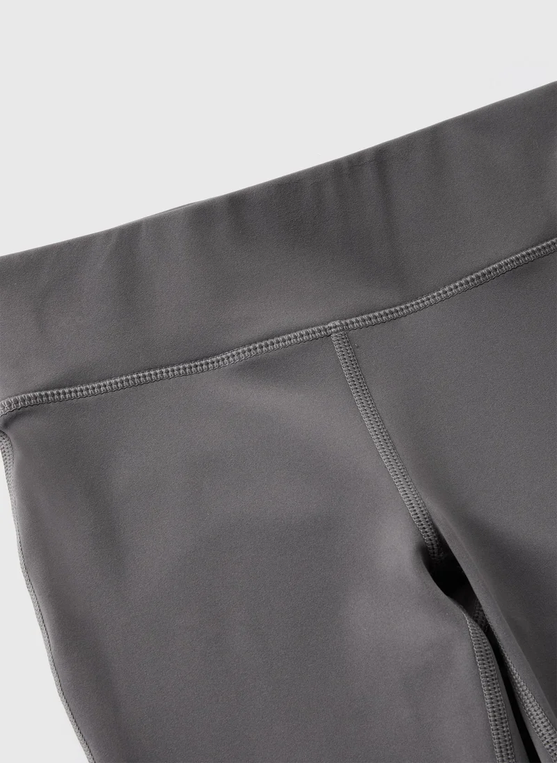 Matalan Girls Charcoal Sports Leggings
