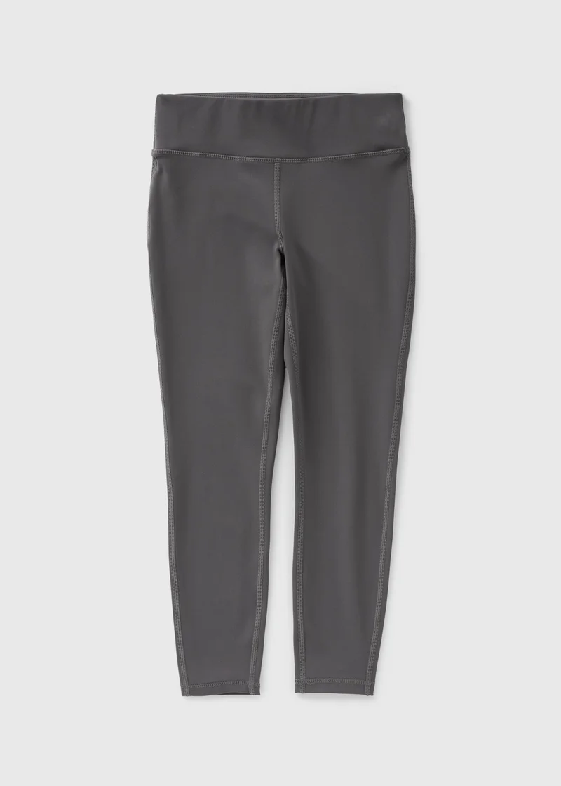 ماتلان Girls Charcoal Sports Leggings