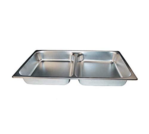 Winco SPFD2 2-1/2-Inch Divider Food Pan, Full Size - Image 1