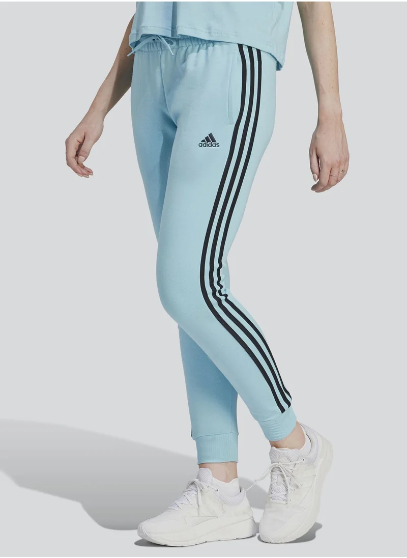 Adidas 3-Stripes French Terry Cuffed Sweatpants