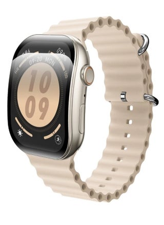 X10 Ultra3 Curved Screen Smart Watch NFC Bluetooth Wireless Charging (Off White) - pzsku/Z0817CA18DD730E8C9B8AZ/45/1750695051/0854e182-7c4d-466b-9d24-8146160384db