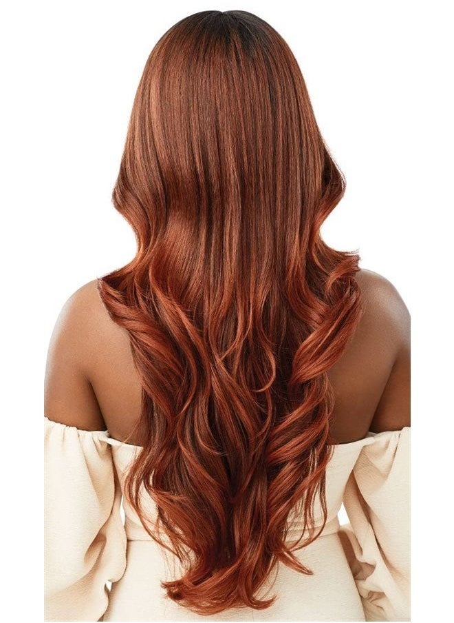 Outre melted Hairline Lace Front Wig Frontal Effect Hairline HD Transparent Lace SERAPHINE (1B)  - Image 5