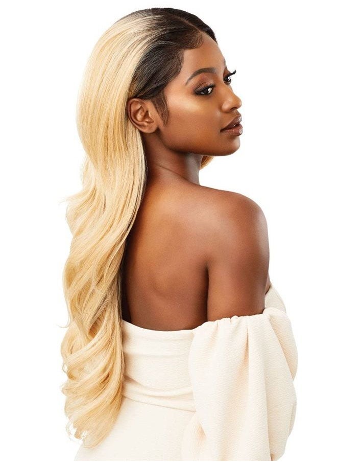 Outre melted Hairline Lace Front Wig Frontal Effect Hairline HD Transparent Lace SERAPHINE (1B)  - Image 4