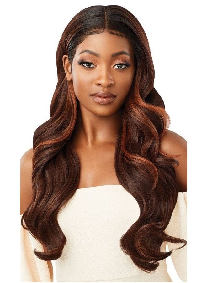 Outre melted Hairline Lace Front Wig Frontal Effect Hairline HD Transparent Lace SERAPHINE (1B)  - Image 2