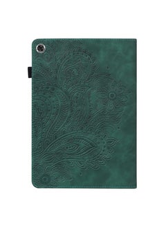 erorex Case For Lenovo Tab M10 Plus Peacock Embossed Pattern TPU + PU Horizontal Flip Leather Case with Holder & Card Slots & Wallet & Sleep / Wake-up Function  - Image 3
