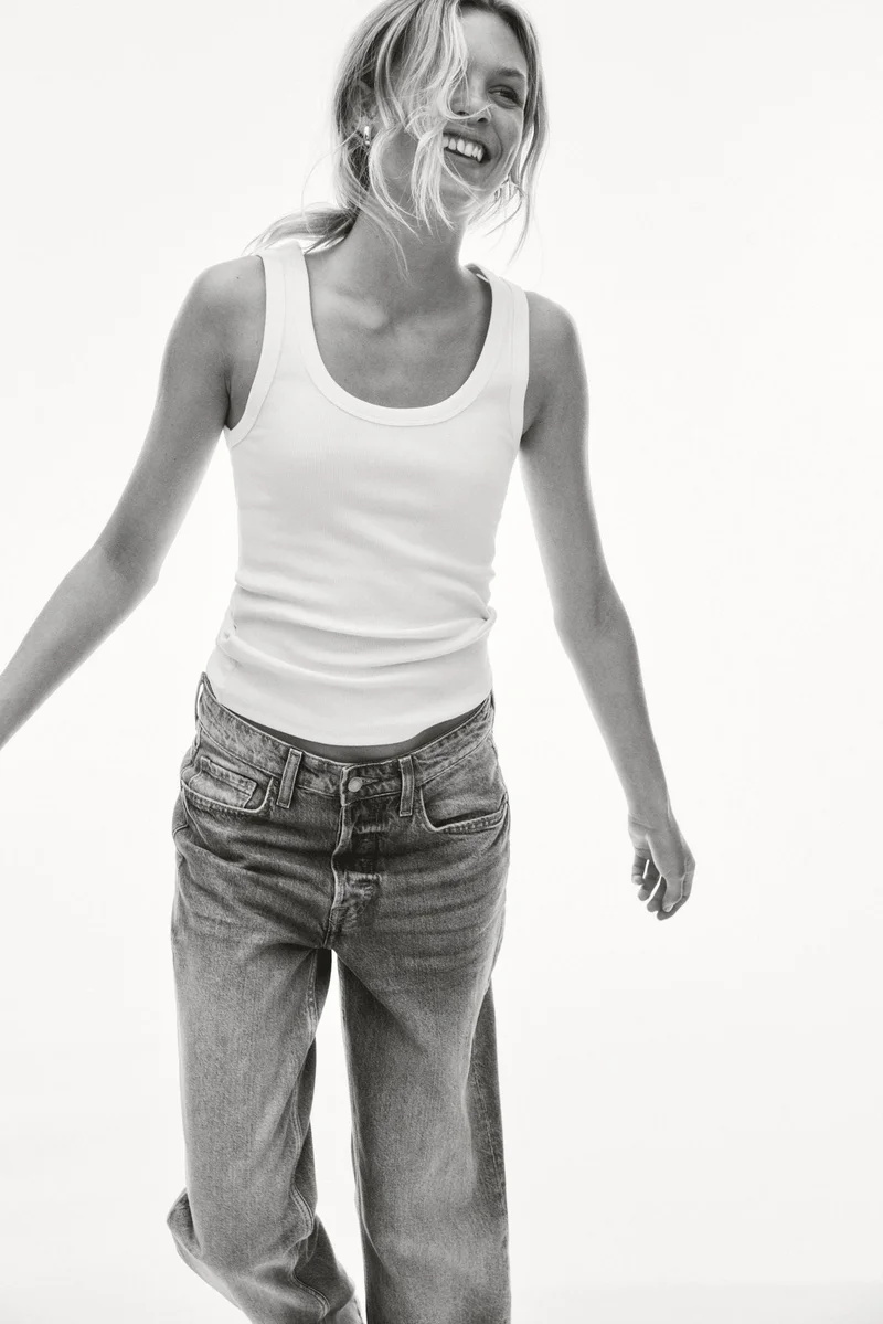 H&M Ribbed vest top