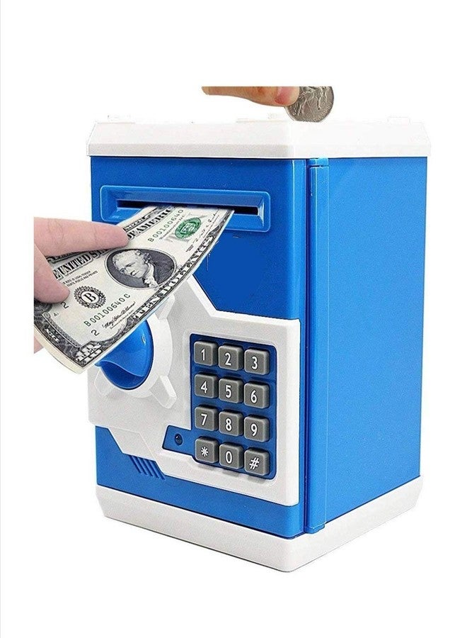 4AJ BAZAAR Money Safe ATM Kids Piggy Savings Bank with Electronic Lock Piggy Bank ATM with Password Multi Design - Image 1