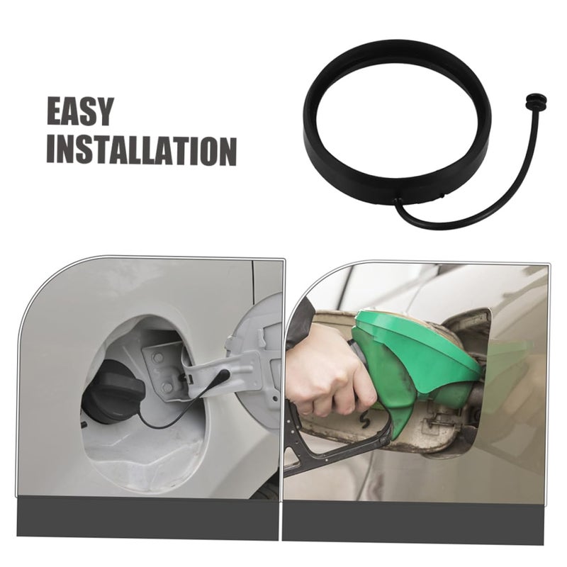 2Pcs TPE Gas Cap Tether Rope For Car Truck Easy Installation Fuel Tank Cover - Image 4