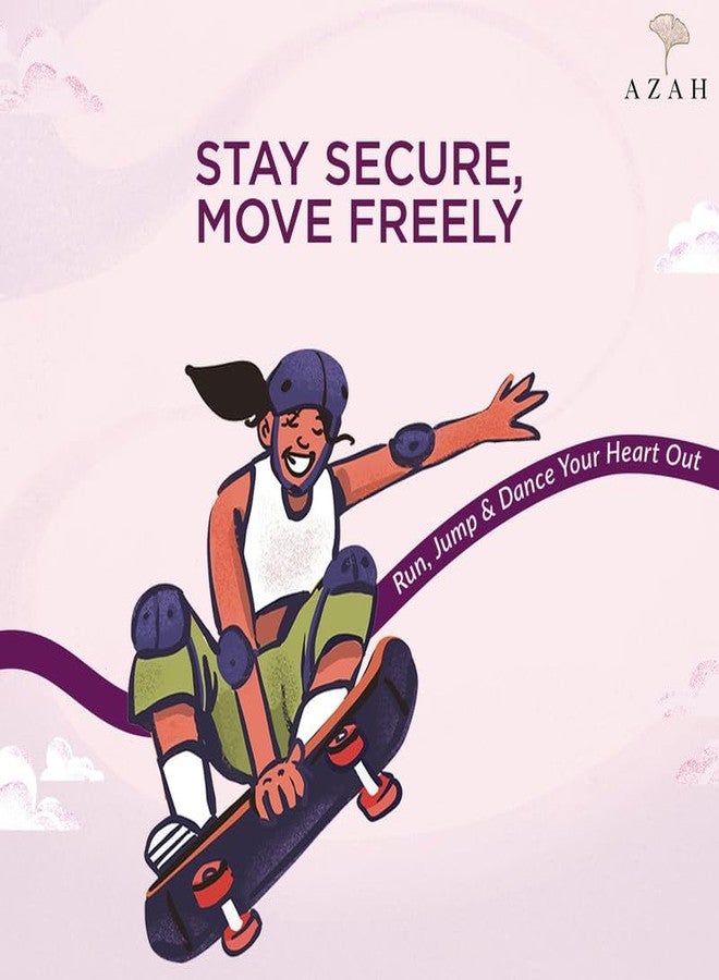 عزة سراويل داخلية أزاه تين للاستخدام مرة واحدة للدورة الشهرية للبنات (مقاس XS-S من 9 إلى 11 سنة) | تغطية للتدفق الغزير | حماية من التسرب لمدة 12 ساعة | تغطية 360 درجة | تصميم مريح يشبه السراويل الداخلية | مثالية للمدرسة والاستخدام الليلي | عبوة من 5 قطع - Image 5