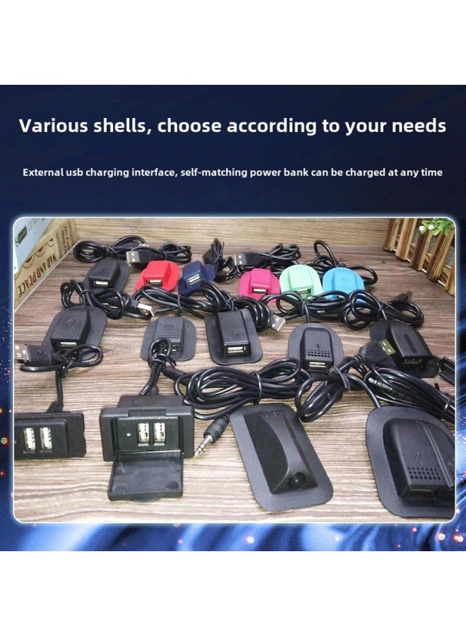Backpack Usb Charging Cable Bag Android Data Cable Luggage External Usb Charging Cable Interface Accessories-Color:Model-jp-027 (ordinary Fast Charging Type)  - Image 4