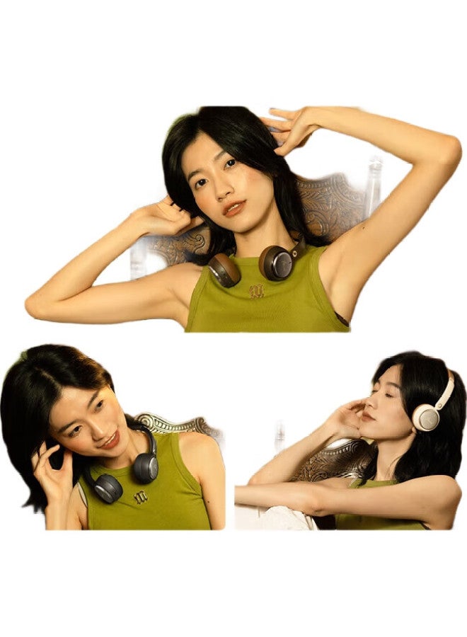 Sibyl Y7 Bluetooth Earphones Wireless Noise Cancelling Sports Running Headphones Retro Stylish Headband Style Fashionable New High-Value Apple Huawei Vivo Honor Xiaomi Compatible - Image 1