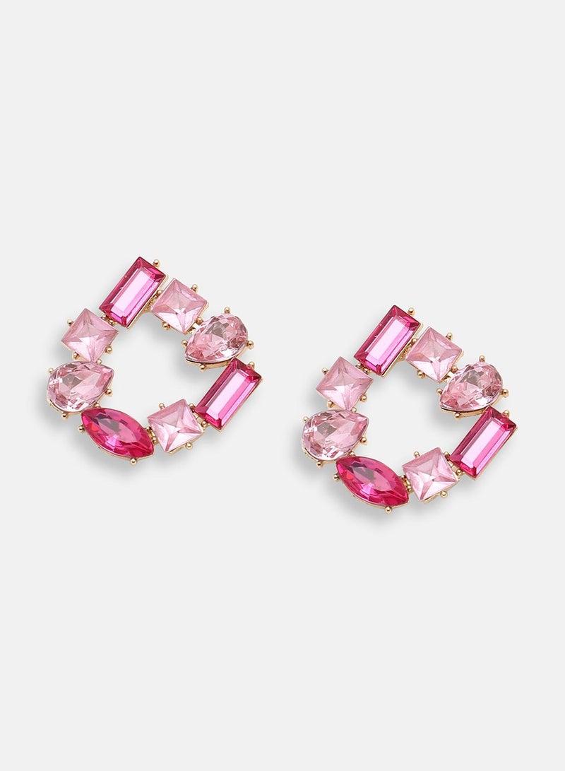 SOHI Party Artificial Stud Earring Jewellery - Image 2