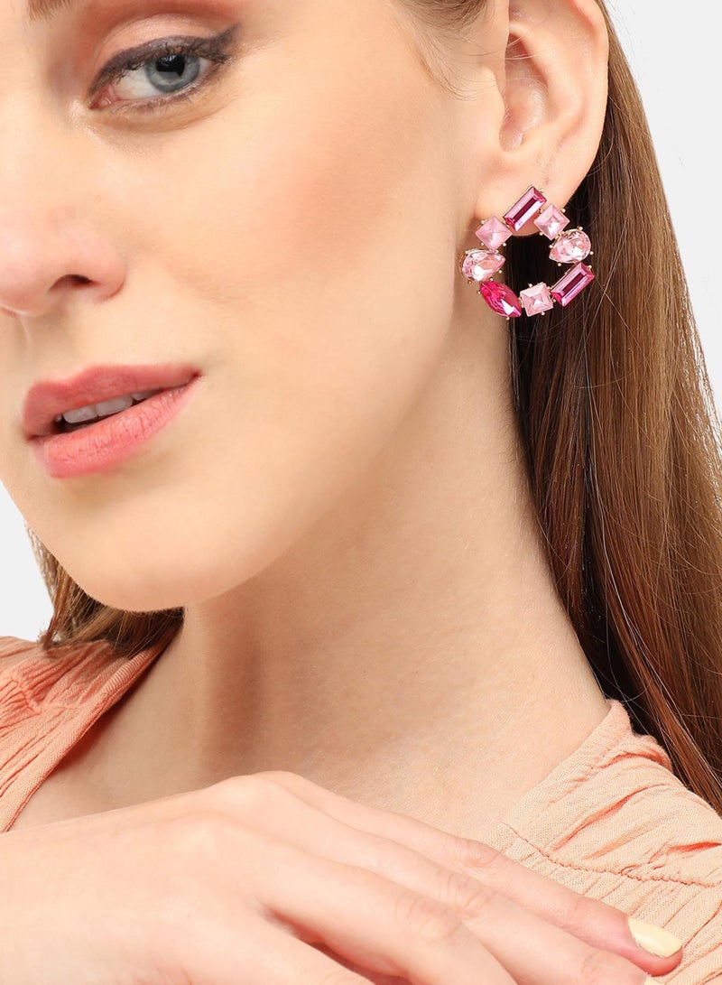 SOHI Party Artificial Stud Earring Jewellery - Image 1