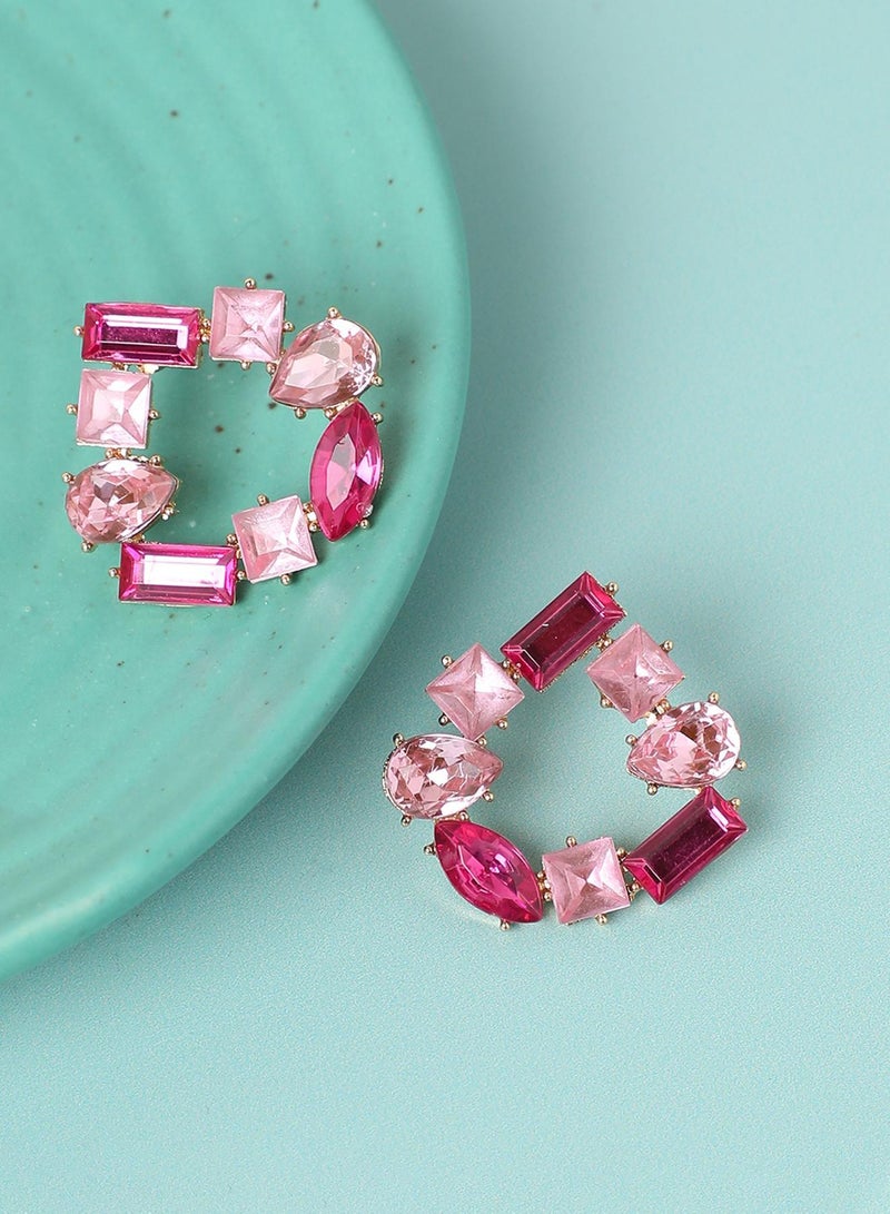 SOHI Party Artificial Stud Earring Jewellery - Image 5