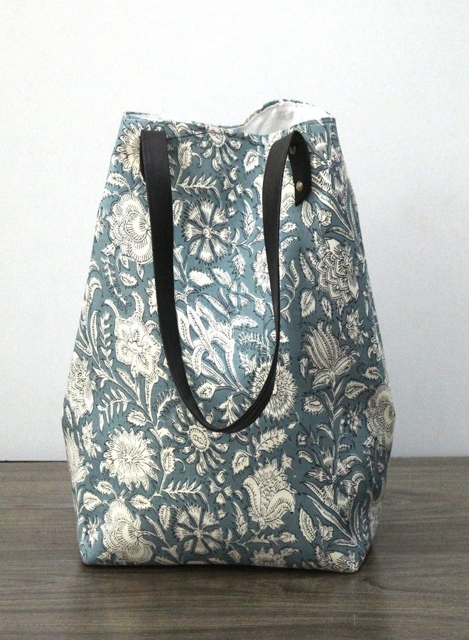 ALIA ENTERPRISES blue Women's Tote Bag - Image 3