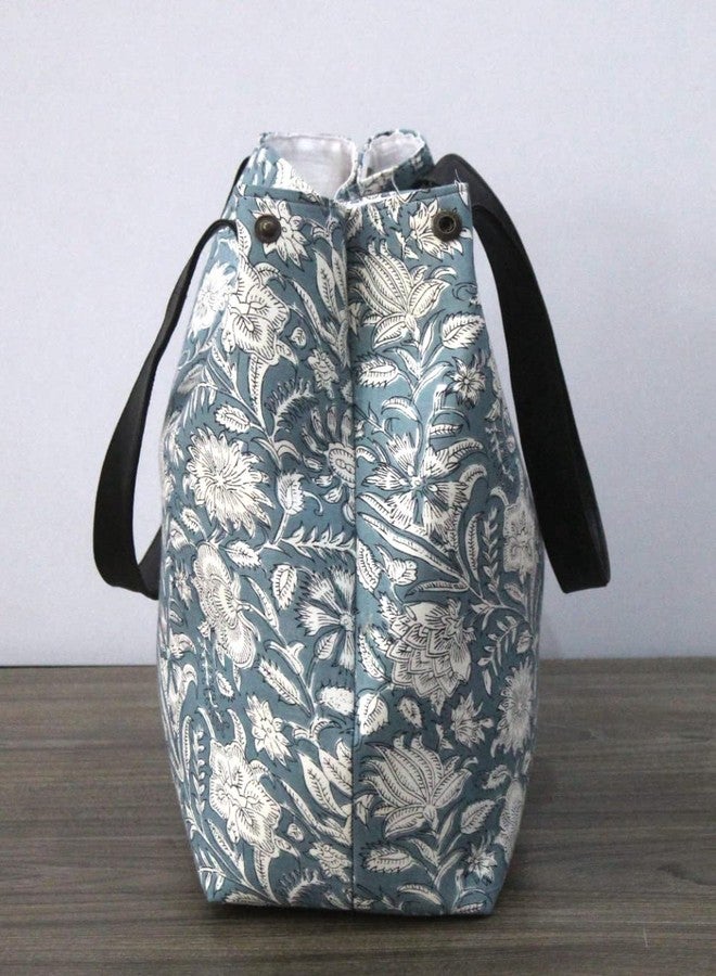 ALIA ENTERPRISES blue Women's Tote Bag - Image 4