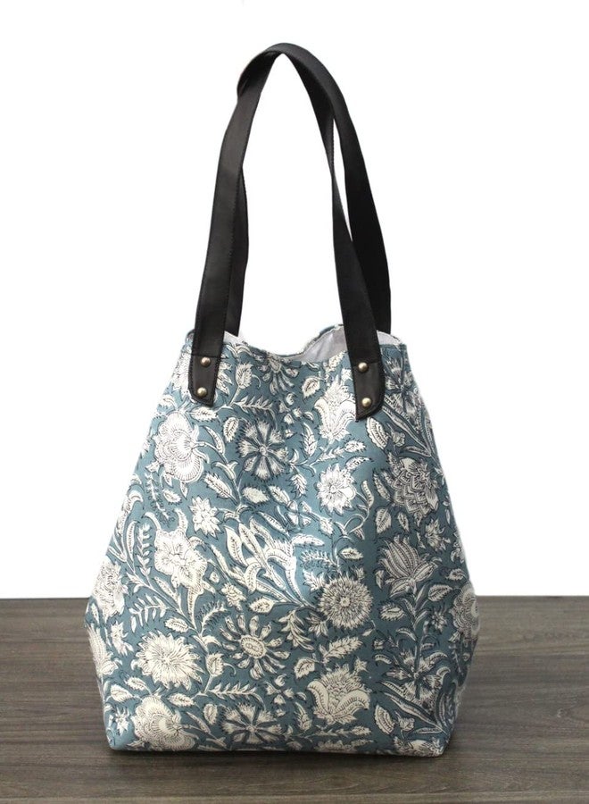 ALIA ENTERPRISES blue Women's Tote Bag - Image 5