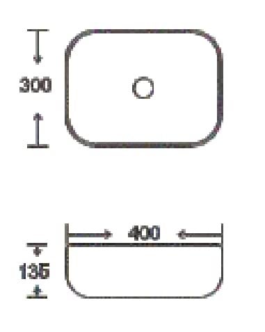 OBLONG Table Top Wash Basin Wash Basin Countertop Tabletop Ceramic Bathroom Sink Vessel Sink Over Counter Marble Wash Basin For Bathroom Black Matt - Image 2