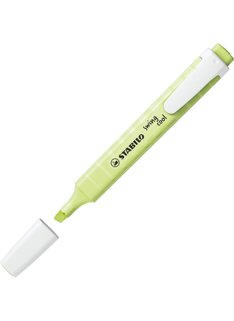STABILO STABILO 1 x Swing Cool Pastel Edition Lime Zest Highlighter  - Image 2