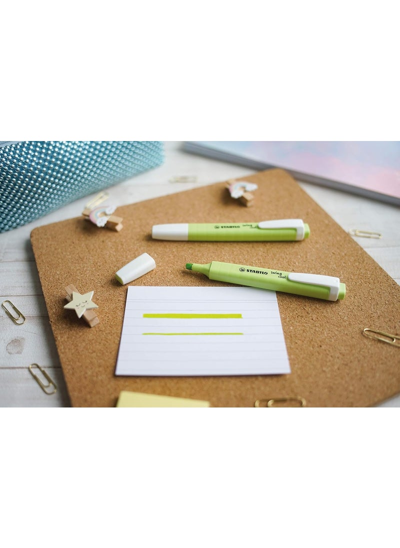 STABILO STABILO 1 x Swing Cool Pastel Edition Lime Zest Highlighter  - Image 4