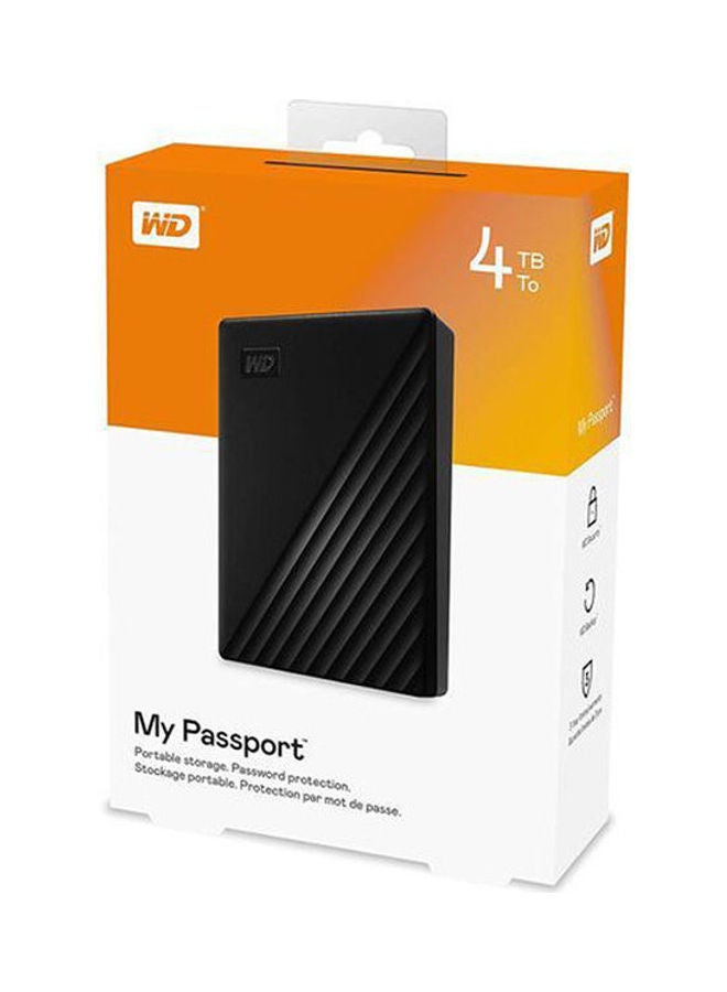 WD My Passport Portable Storage USB 3.2 Hard Drive Black - Image 2
