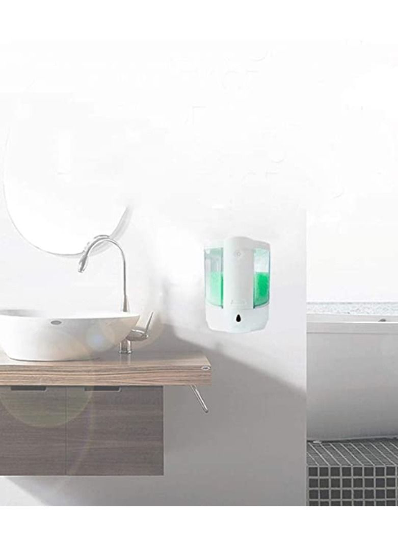 Automatic Wall Mounted Infrared Sensor Soap Dispenser 800ml Touch Free Liquid Soap Emulsion Disinfection Machine For Kitchen Bathroom School Hospital  - Image 3