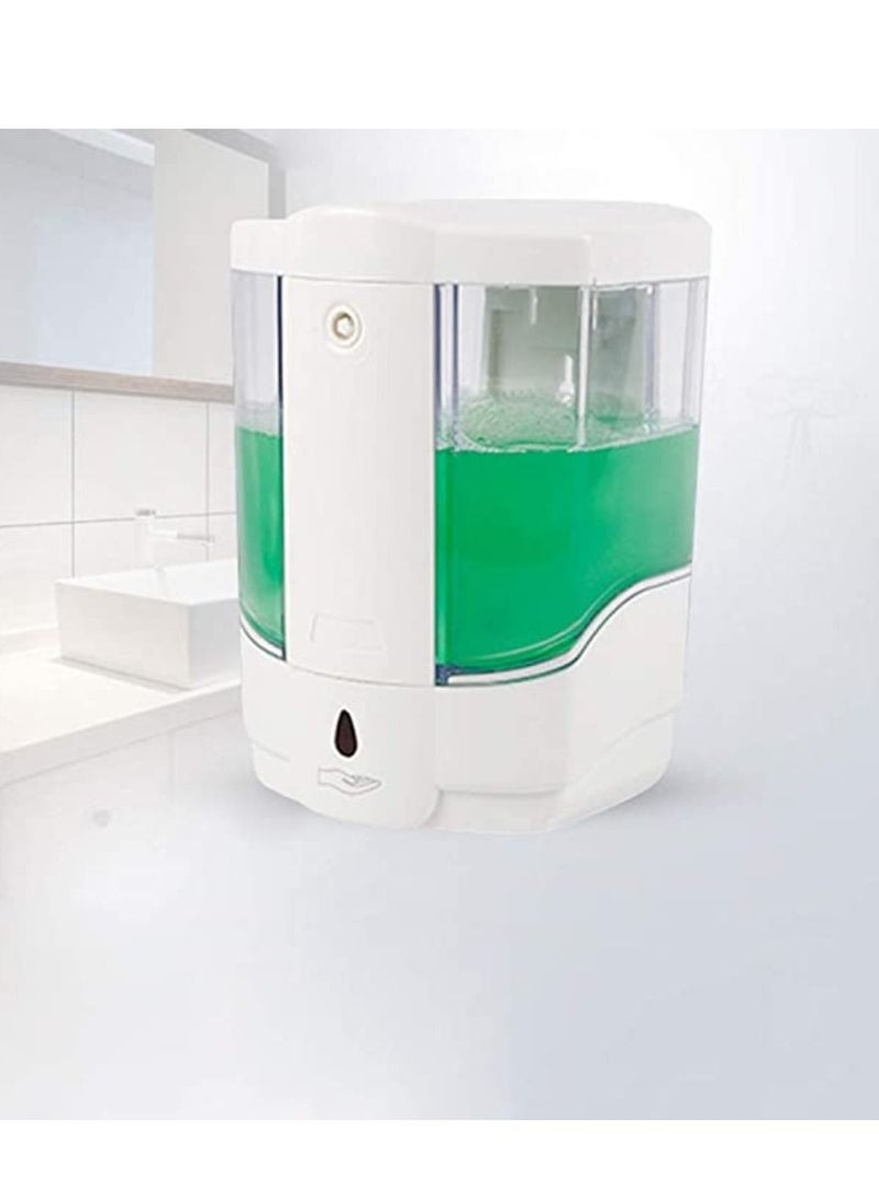 Automatic Wall Mounted Infrared Sensor Soap Dispenser 800ml Touch Free Liquid Soap Emulsion Disinfection Machine For Kitchen Bathroom School Hospital  - Image 1