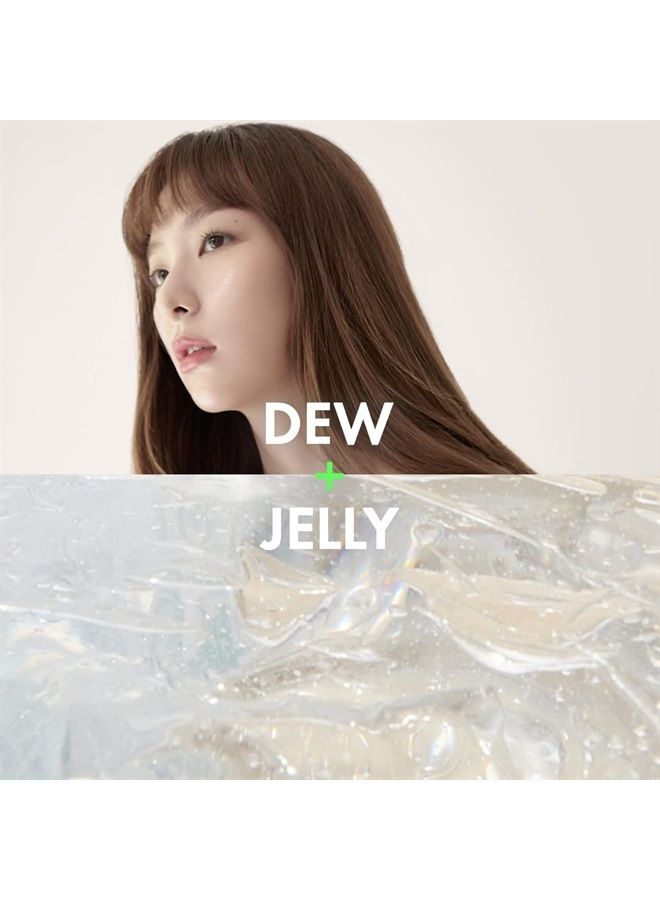 Amuse AMUSE Dew Jelly Vegan Cushion Foundation Glow Dewy Finish Clean Beauty Dry and Sensitive Skin Eco-Friendly 01 SOONSOO  - Image 3