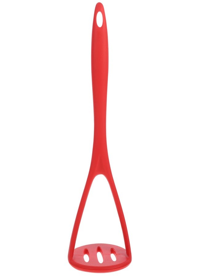JECOMPRIS Silicone Potato Masher 10.43 Inch Food Masher Tool for Baby Food and Vegetable Puree Nonstick Kitchen Gadget for Fruit and Potato Ricing - Image 1
