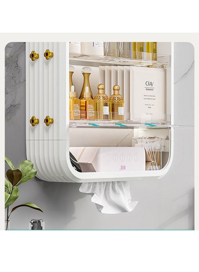 إن كي أكس 4 صندوق تخزين مستحضرات التجميل جدار الإطارات - Image 3