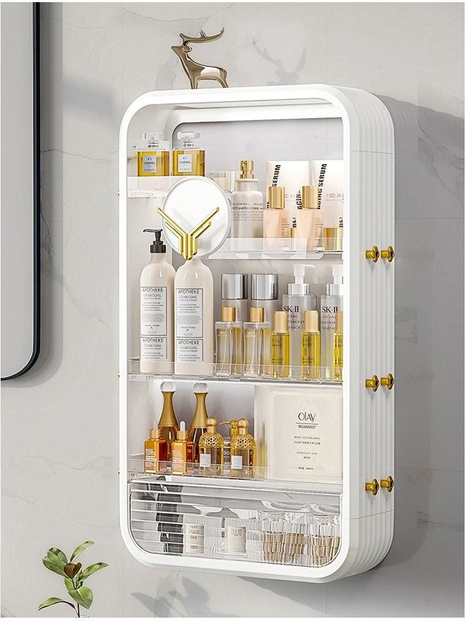 إن كي أكس 4 صندوق تخزين مستحضرات التجميل جدار الإطارات - Image 1