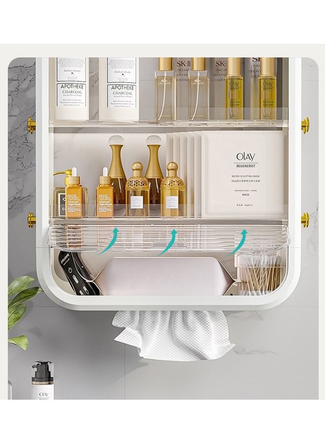 إن كي أكس 4 صندوق تخزين مستحضرات التجميل جدار الإطارات - Image 2