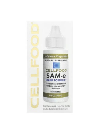Cellfood, SAM-e Liquid Formula+, 1 fl oz (30 ml) - pzsku/Z08198171102986962012Z/45/_/1745236505/cf2703d6-ae17-4d5c-822f-d677990e170d