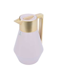 Alsaif Gallery Everest Lydia Thermos Light Pink With Golden Handle 1L  - Image 1